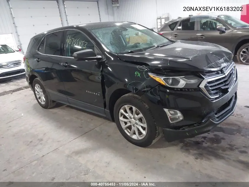 2019 Chevrolet Equinox Ls VIN: 2GNAXSEV1K6183202 Lot: 40755453