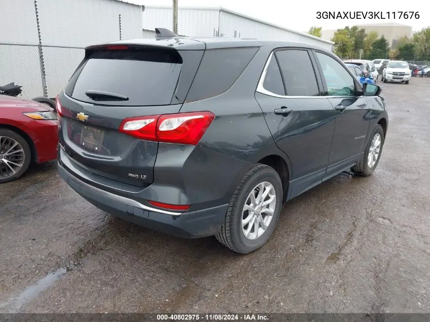 3GNAXUEV3KL117676 2019 Chevrolet Equinox Lt