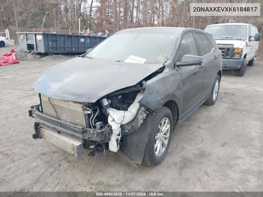 2GNAXKEVXK6184817 2019 Chevrolet Equinox Lt