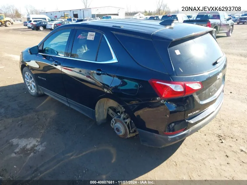 2019 Chevrolet Equinox Lt VIN: 2GNAXJEVXK6293708 Lot: 40807681