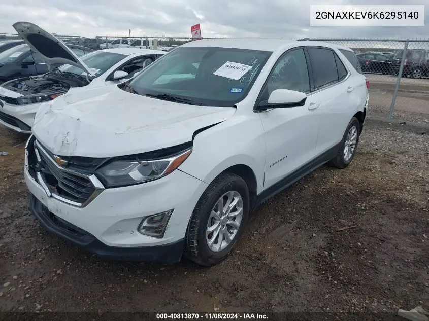 2019 Chevrolet Equinox Lt VIN: 2GNAXKEV6K6295140 Lot: 40813870