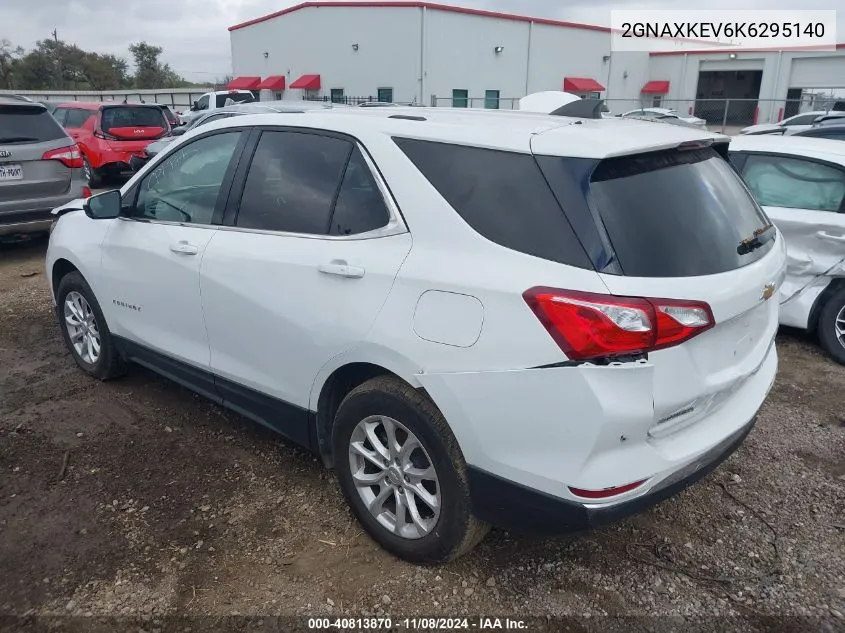 2019 Chevrolet Equinox Lt VIN: 2GNAXKEV6K6295140 Lot: 40813870