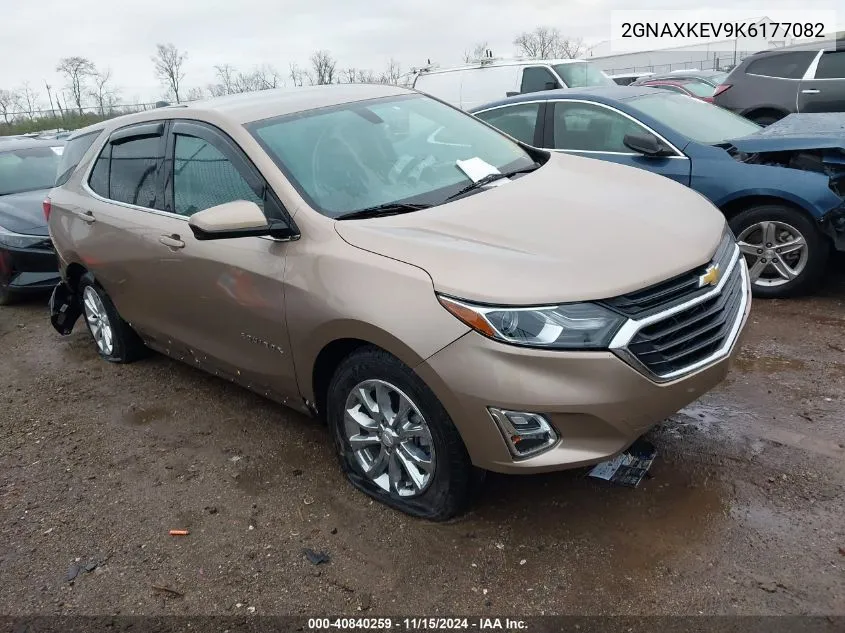 2019 Chevrolet Equinox Lt VIN: 2GNAXKEV9K6177082 Lot: 40840259