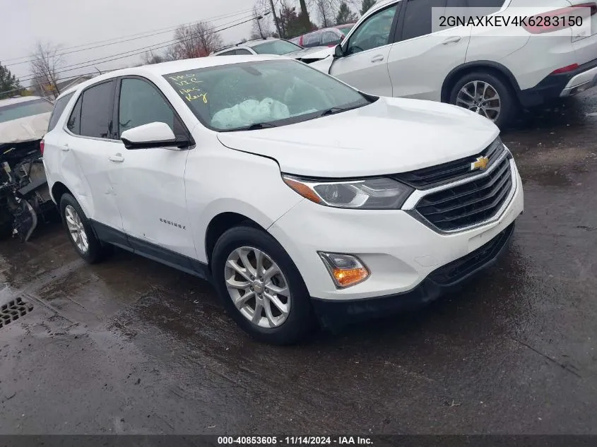 2019 Chevrolet Equinox Lt VIN: 2GNAXKEV4K6283150 Lot: 40853605