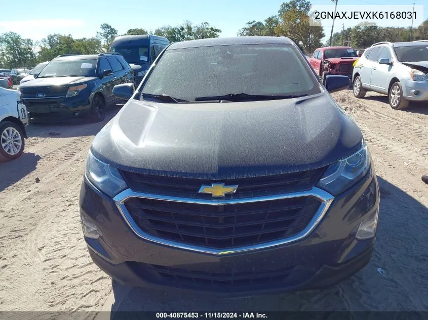 2019 Chevrolet Equinox Lt VIN: 2GNAXJEVXK6168031 Lot: 40875453