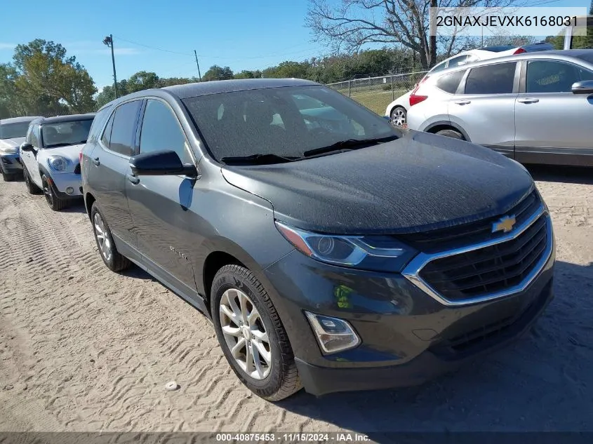 2019 Chevrolet Equinox Lt VIN: 2GNAXJEVXK6168031 Lot: 40875453