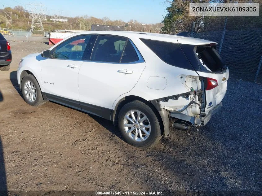 2019 Chevrolet Equinox Lt VIN: 2GNAXUEVXK6109305 Lot: 40877549