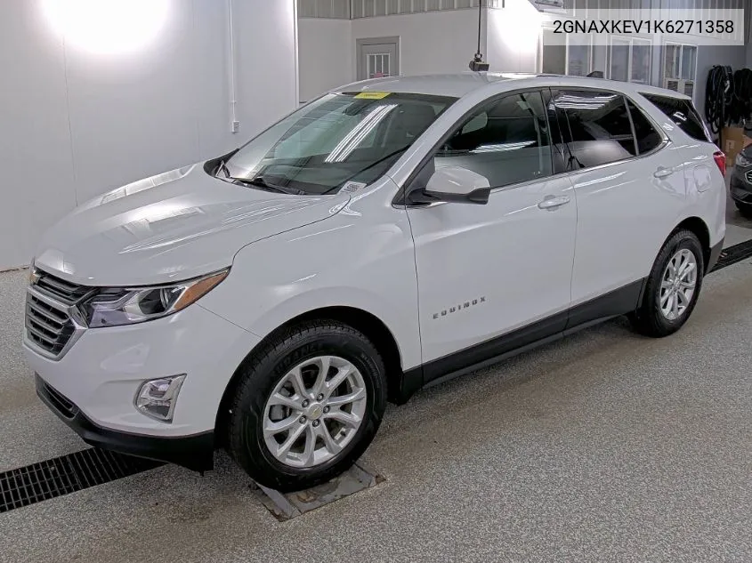 2019 Chevrolet Equinox Lt VIN: 2GNAXKEV1K6271358 Lot: 40912894