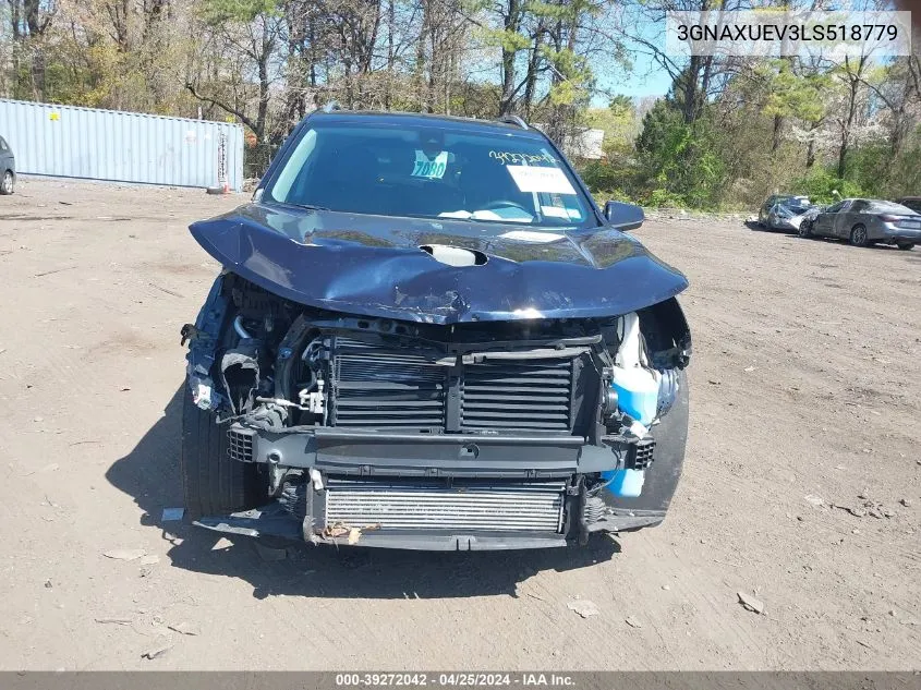 2020 Chevrolet Equinox Awd Lt 1.5L Turbo VIN: 3GNAXUEV3LS518779 Lot: 39272042