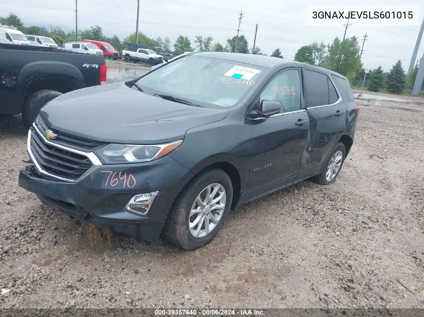 3GNAXJEV5LS601015 2020 Chevrolet Equinox Fwd 2Fl