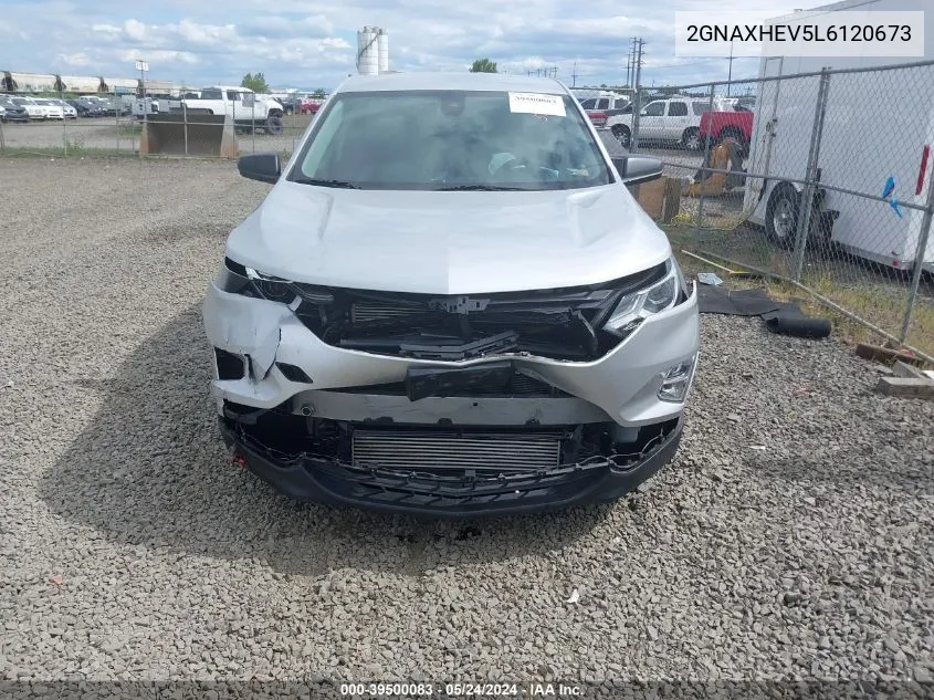 2GNAXHEV5L6120673 2020 Chevrolet Equinox Fwd Ls