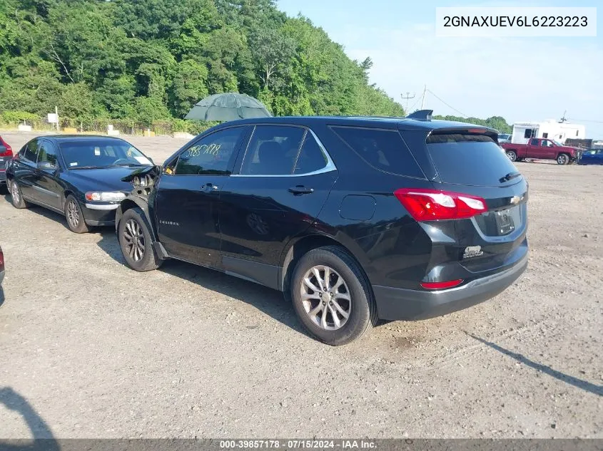 2020 Chevrolet Equinox Awd Lt 1.5L Turbo VIN: 2GNAXUEV6L6223223 Lot: 39857178