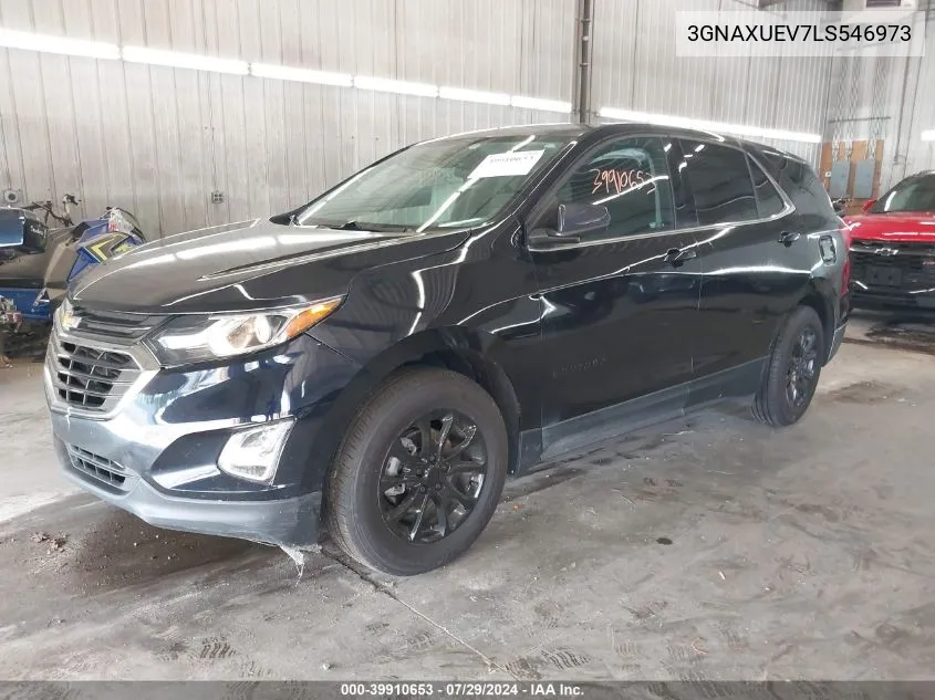 3GNAXUEV7LS546973 2020 Chevrolet Equinox Awd Lt 1.5L Turbo