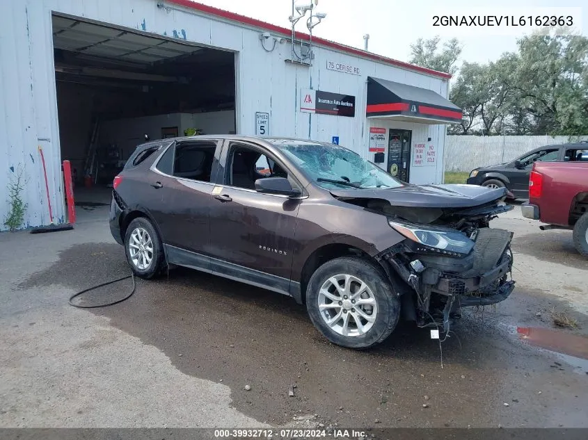 2020 Chevrolet Equinox Awd Lt 1.5L Turbo VIN: 2GNAXUEV1L6162363 Lot: 39932712