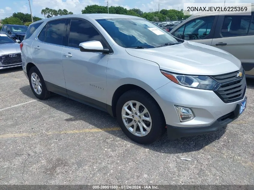 2020 Chevrolet Equinox Fwd 2Fl VIN: 2GNAXJEV2L6225369 Lot: 39951580