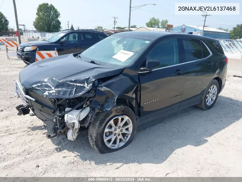 2GNAXJEV2L6137468 2020 Chevrolet Equinox Fwd 2Fl