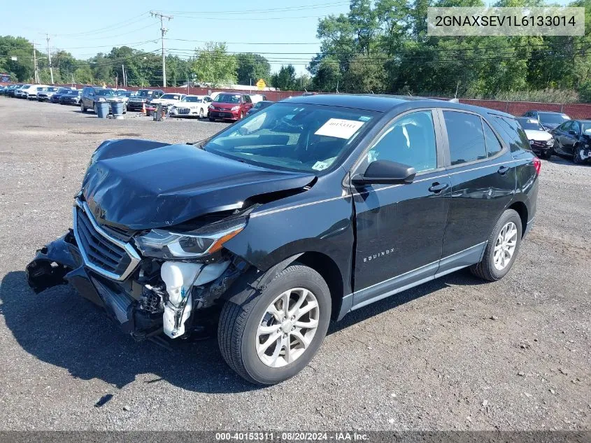 2020 Chevrolet Equinox Awd Ls VIN: 2GNAXSEV1L6133014 Lot: 40153311