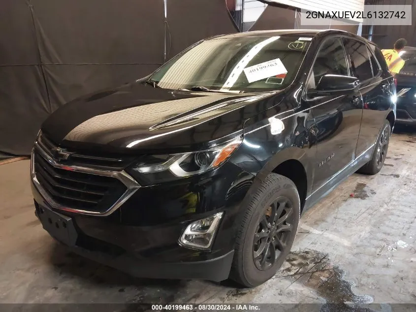 2GNAXUEV2L6132742 2020 Chevrolet Equinox Awd Lt 1.5L Turbo