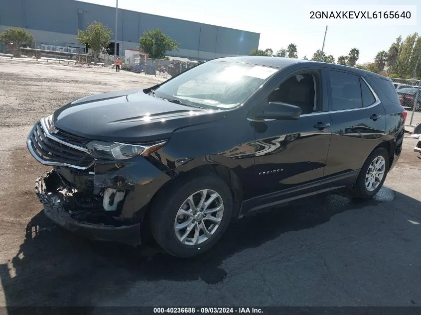 2GNAXKEVXL6165640 2020 Chevrolet Equinox Fwd Lt 1.5L Turbo