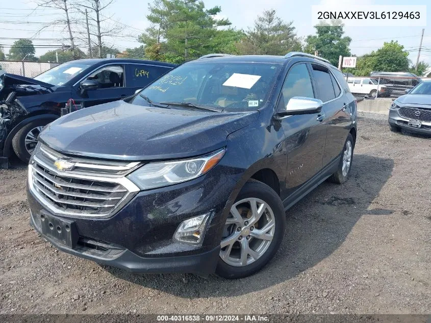 2GNAXXEV3L6129463 2020 Chevrolet Equinox Premier