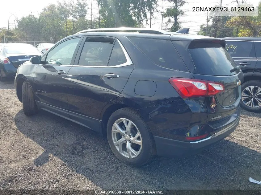 2020 Chevrolet Equinox Premier VIN: 2GNAXXEV3L6129463 Lot: 40316538