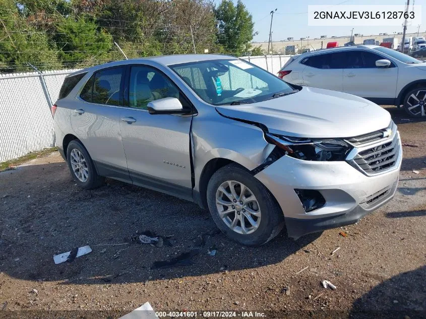 2020 Chevrolet Equinox Lt VIN: 2GNAXJEV3L6128763 Lot: 40341601