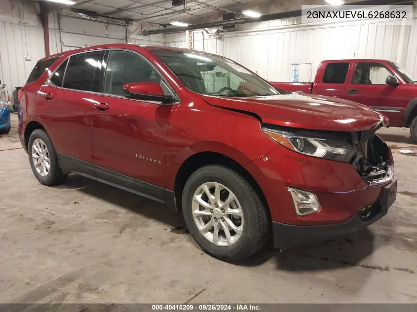 2GNAXUEV6L6268632 2020 Chevrolet Equinox Awd Lt 1.5L Turbo