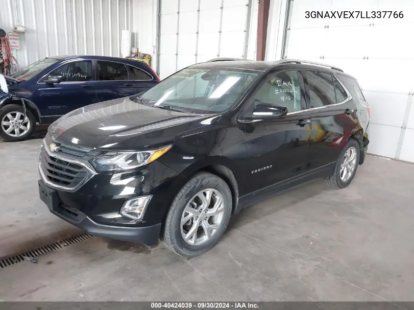 3GNAXVEX7LL337766 2020 Chevrolet Equinox Lt