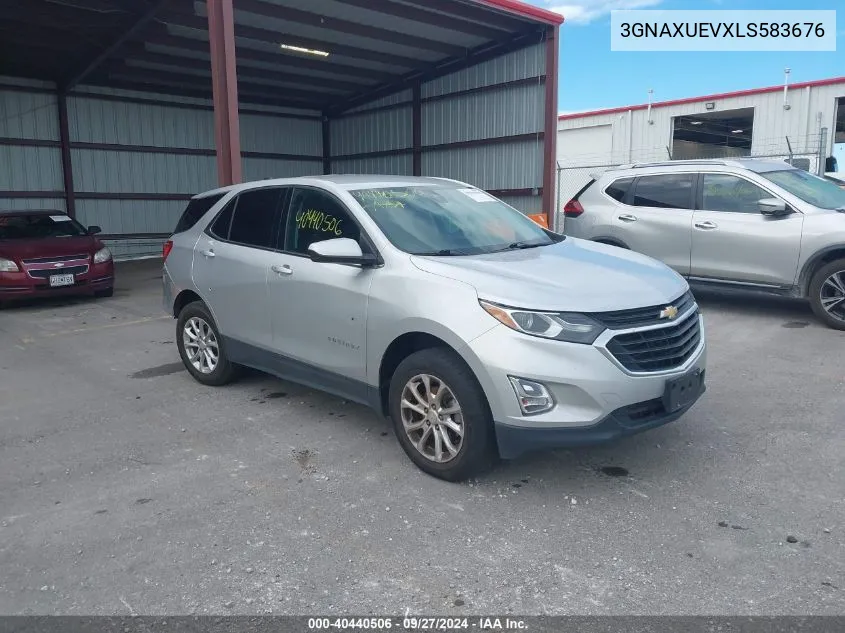 2020 Chevrolet Equinox Awd Lt 1.5L Turbo VIN: 3GNAXUEVXLS583676 Lot: 40440506