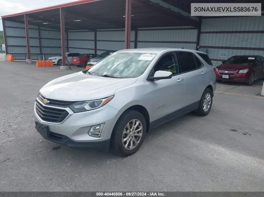 3GNAXUEVXLS583676 2020 Chevrolet Equinox Awd Lt 1.5L Turbo