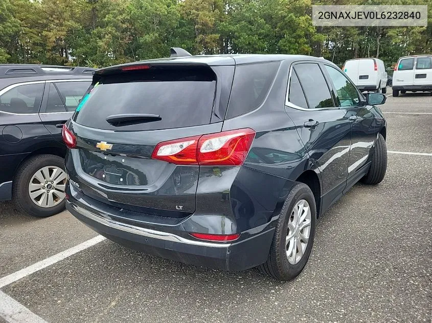 2020 Chevrolet Equinox Fwd 2Fl VIN: 2GNAXJEV0L6232840 Lot: 40451965