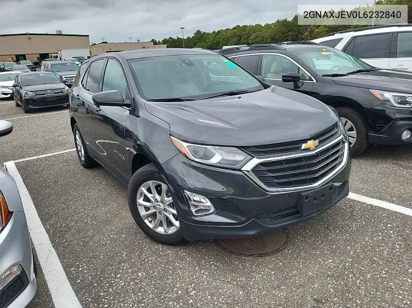 2020 Chevrolet Equinox Fwd 2Fl VIN: 2GNAXJEV0L6232840 Lot: 40451965