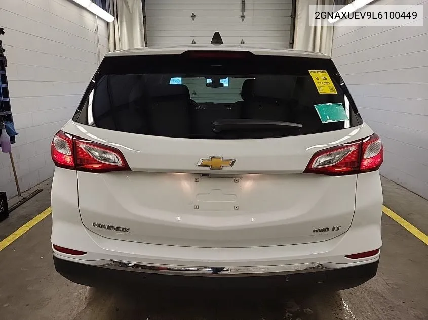 2020 Chevrolet Equinox Lt VIN: 2GNAXUEV9L6100449 Lot: 40454493