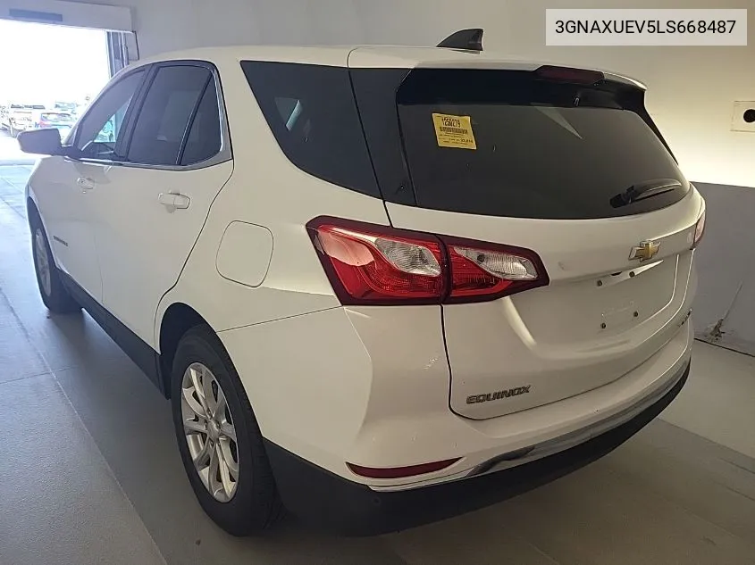 2020 Chevrolet Equinox Lt VIN: 3GNAXUEV5LS668487 Lot: 40454502