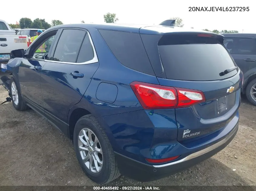 2020 Chevrolet Equinox Fwd 2Fl VIN: 2GNAXJEV4L6237295 Lot: 40455492