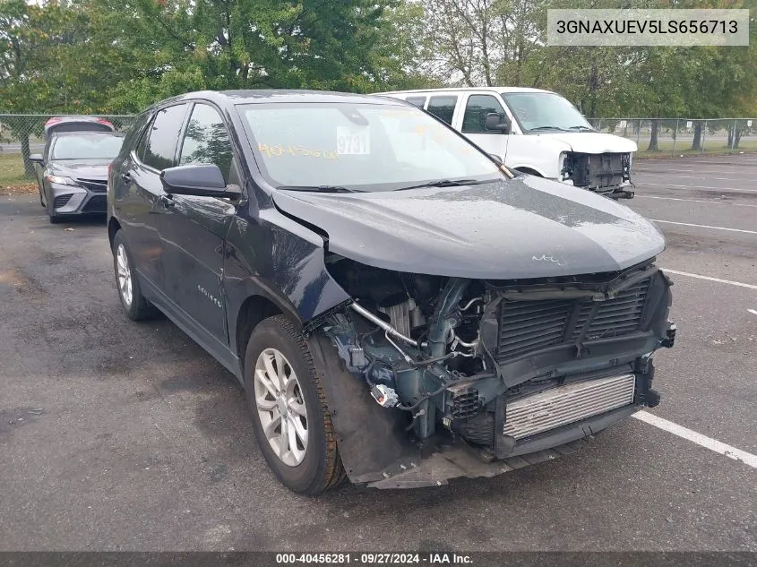 2020 Chevrolet Equinox Awd Lt 1.5L Turbo VIN: 3GNAXUEV5LS656713 Lot: 40456281