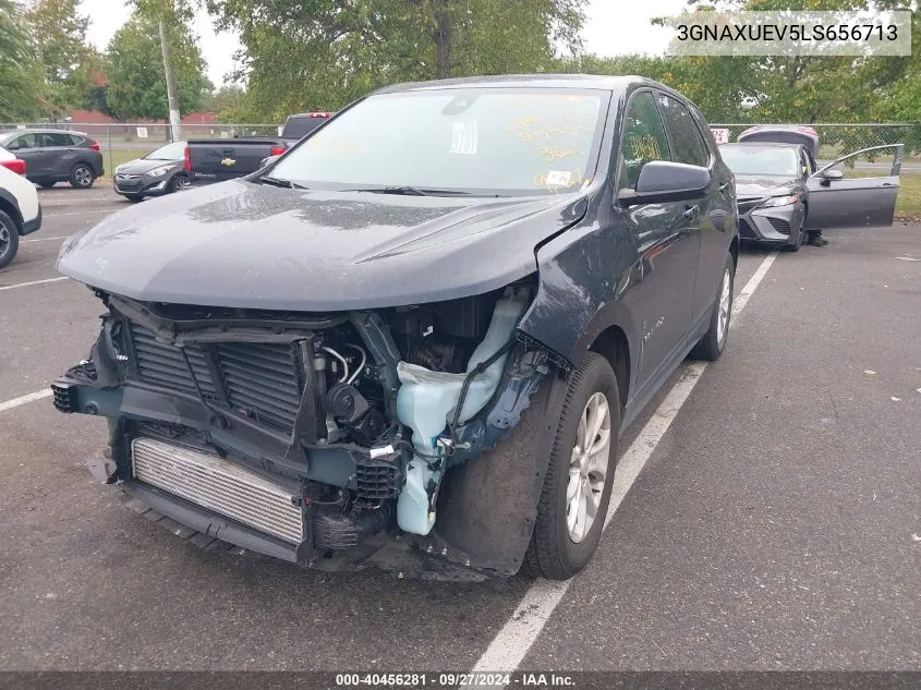 2020 Chevrolet Equinox Awd Lt 1.5L Turbo VIN: 3GNAXUEV5LS656713 Lot: 40456281