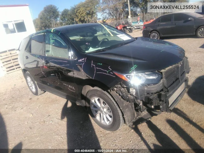 2020 Chevrolet Equinox Lt VIN: 3GNAXKEV4LL255524 Lot: 40464005