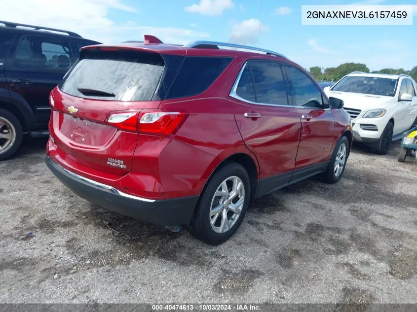 2020 Chevrolet Equinox Premier VIN: 2GNAXNEV3L6157459 Lot: 40474613