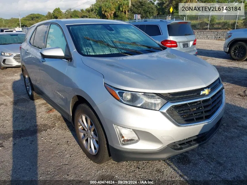 2020 Chevrolet Equinox Awd 2Fl VIN: 2GNAXTEV2L6143184 Lot: 40474824