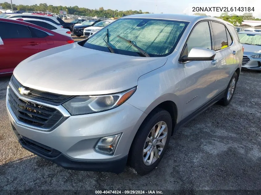 2020 Chevrolet Equinox Awd 2Fl VIN: 2GNAXTEV2L6143184 Lot: 40474824