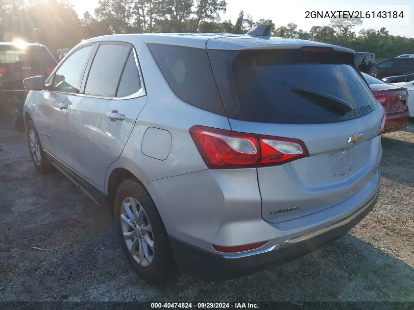 2020 Chevrolet Equinox Awd 2Fl VIN: 2GNAXTEV2L6143184 Lot: 40474824