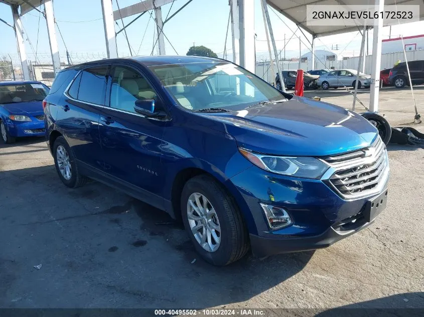 2020 Chevrolet Equinox Fwd 2Fl VIN: 2GNAXJEV5L6172523 Lot: 40495502