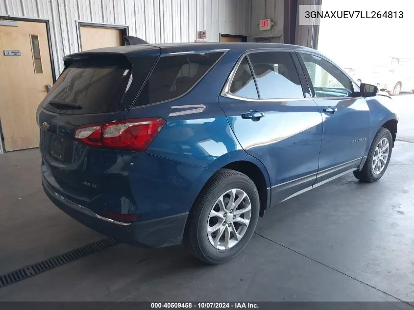 2020 Chevrolet Equinox Awd Lt 1.5L Turbo VIN: 3GNAXUEV7LL264813 Lot: 40509458