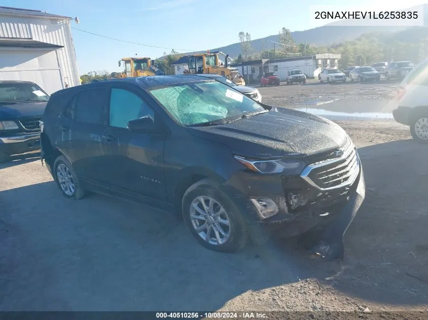 2GNAXHEV1L6253835 2020 Chevrolet Equinox Ls