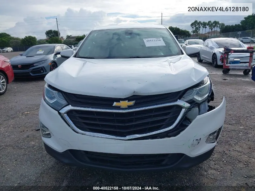 2020 Chevrolet Equinox Lt VIN: 2GNAXKEV4L6128180 Lot: 40522158