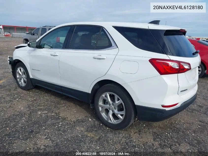 2020 Chevrolet Equinox Lt VIN: 2GNAXKEV4L6128180 Lot: 40522158