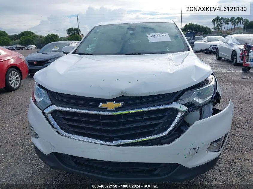 2020 Chevrolet Equinox Lt VIN: 2GNAXKEV4L6128180 Lot: 40522158