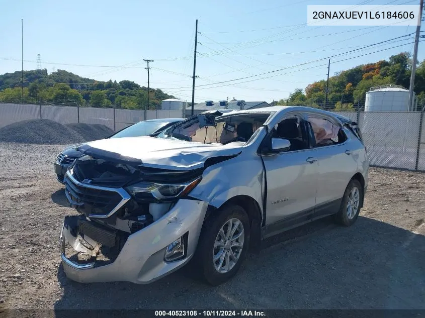 2020 Chevrolet Equinox Awd Lt 1.5L Turbo VIN: 2GNAXUEV1L6184606 Lot: 40523108