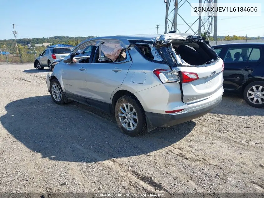 2020 Chevrolet Equinox Awd Lt 1.5L Turbo VIN: 2GNAXUEV1L6184606 Lot: 40523108